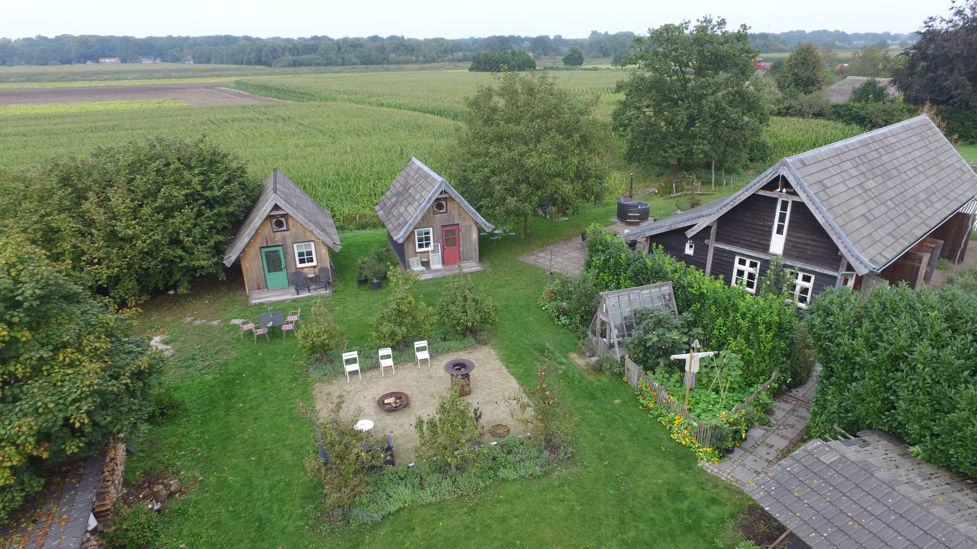 Zijaanzicht Tiny House